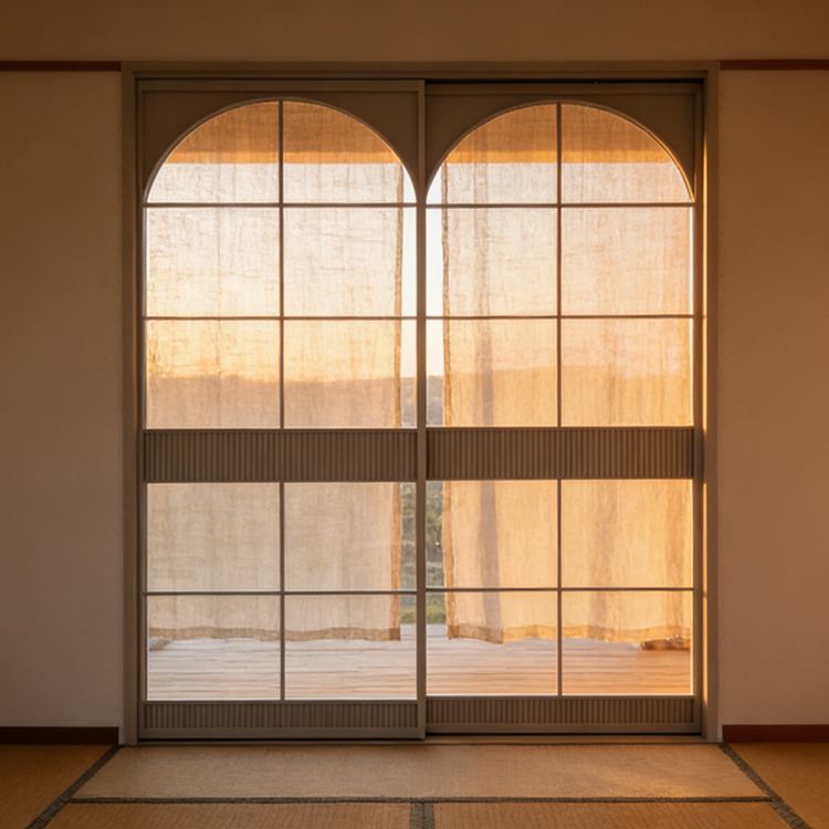 復(fù)古推拉門(mén)