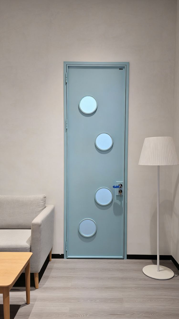 色彩平開(kāi)門(mén)